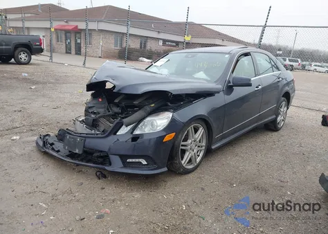 2010 Mercedes-Benz E 550 4Matic from USA, damaged, VIN WDDHF9AB9AA125960